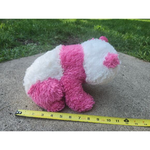 Aurora World Girlz Nation 10" Panda Bear Pink White Plush Toy Stuffed Animal - Picture 3 of 9
